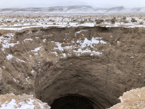 Objective West Desert Sink Hole